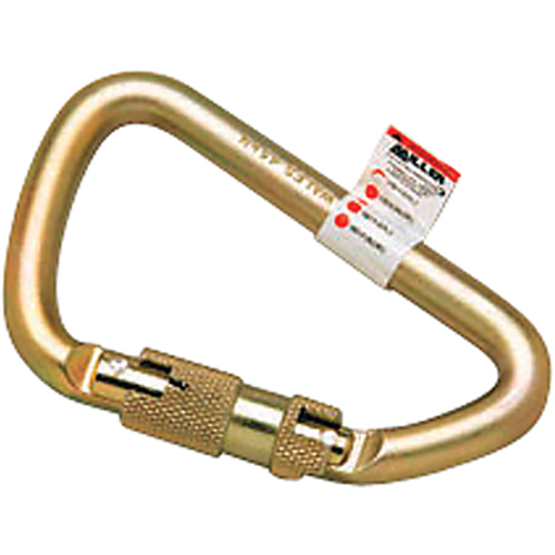 Miller&reg; Carabiners, Steel, 400 lbs Capacity Duraquip Inc