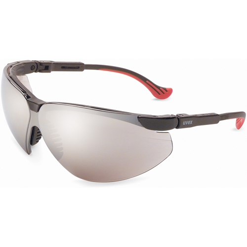 Lunettes de s&eacute;curit&eacute; Uvex Genesis XC, Lentille Miroir, Anti-&eacute;gratignures, R&eacute;pond ou surpasse la norme CSA Z94.3 Duraquip Inc