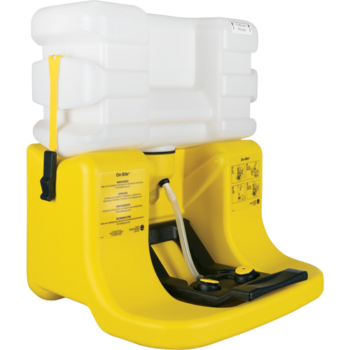 On-Site&reg; Eyewash Station, Gravity-Fed, 7 gal. Capacity, Meets ANSI Z358.1 Duraquip Inc