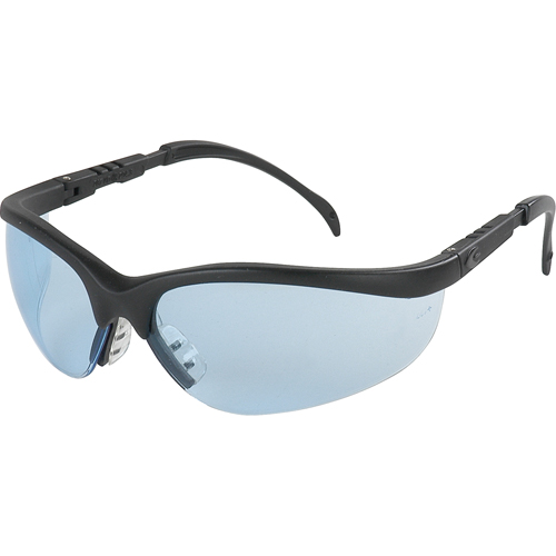 Lunettes de s&eacute;curit&eacute; Klondike, Lentille Bleu p&acirc;le, Anti-&eacute;gratignures, R&eacute;pond ou surpasse la norme CSA Z94.3 Duraquip Inc