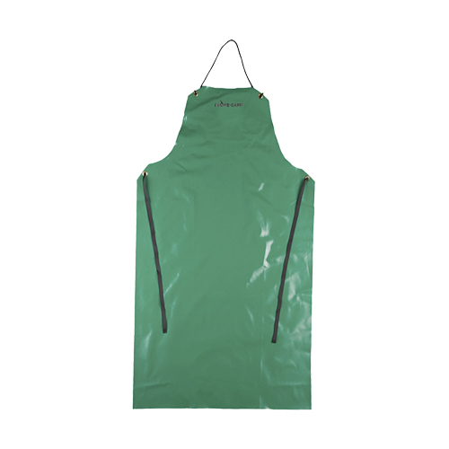 A43 48 CA-43&reg; FR Apron, Polyester/PVC, 29" L x 48" W, Green Duraquip Inc