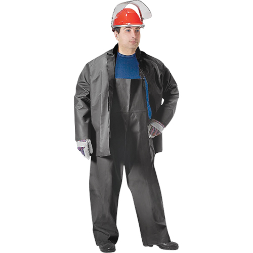 Veste imperm&eacute;able SBR Vulcan, Caoutchouc, Petit, Noir Duraquip Inc
