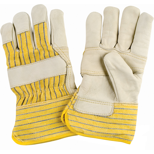 Gants d'ajusteur doubl&eacute;s pour l'hiver &agrave; paume renforc&eacute;e, T-Grand, Paume en Cuir fleur de vache, Doublure en Molleton de coton Duraquip Inc