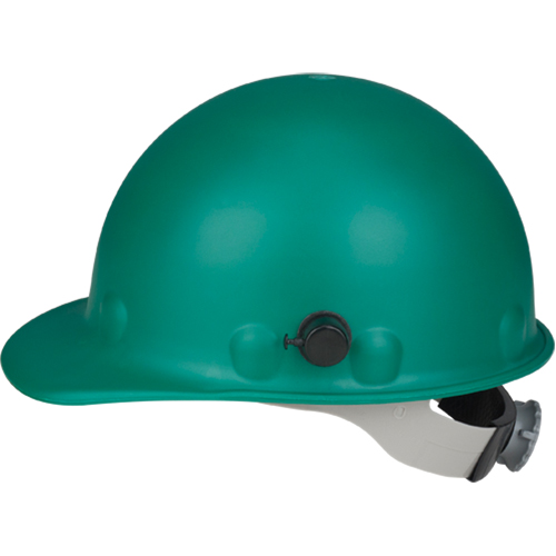 Casques de protection Roughneck P2A Fibre-Metal, R&eacute;pond aux normes CSA type 1, Suspension Rochet, Non ventil&eacute; Duraquip Inc