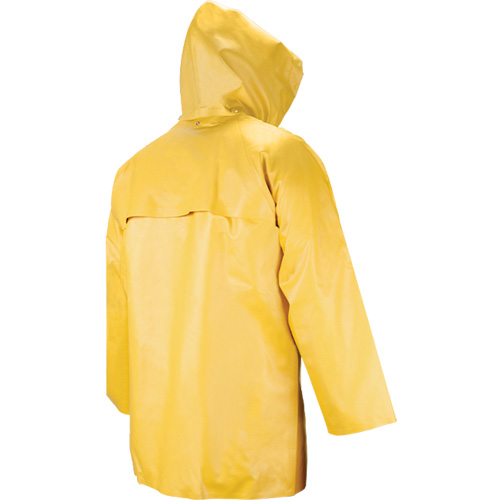 Neo-Slick Chemical & Acid Resistant Rain Jacket, 2X-Large, Yellow, Neoprene Duraquip Inc