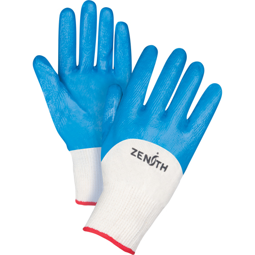 Gants enduits et tricot&eacute;s sans coutures de poids moyen, 7/Petit, R&ecirc;vetement Nitrile, Calibre 13, Enveloppe en Coton Duraquip Inc