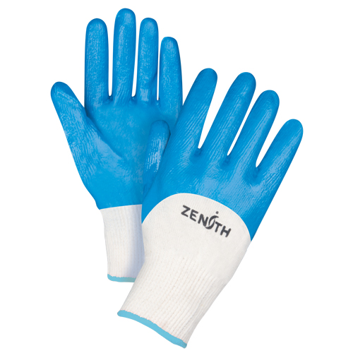 Gants enduits et tricot&eacute;s sans coutures de poids moyen, 10/T-Grand, R&ecirc;vetement Nitrile, Calibre 13, Enveloppe en Coton Duraquip Inc
