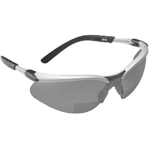 Lunettes de s&eacute;curit&eacute; BX avec verres de lecture, Antibu&eacute;e, Grise/fum&eacute;e, Dioptrie 1,5 Duraquip Inc