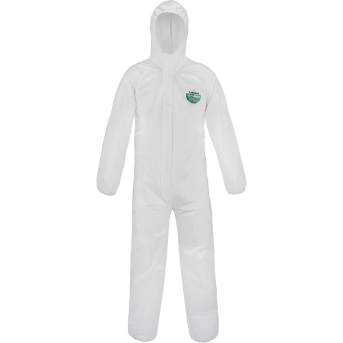 Micromax NS Disposable Coverall, 5X-Large, White, Microporous Duraquip Inc