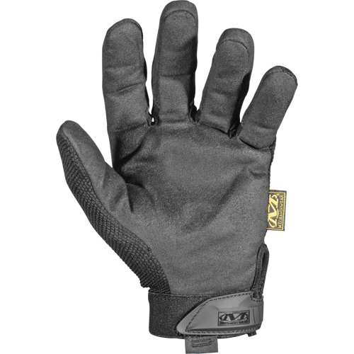 The Original&reg; Covert Black Gloves, Synthetic Palm, Size Large Duraquip Inc