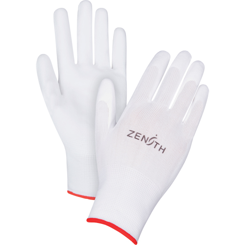Gants enduits &agrave; dext&eacute;rit&eacute; ultime, 8/Moyen, R&ecirc;vetement Polyur&eacute;thane, Calibre 13, Enveloppe en Polyester Duraquip Inc