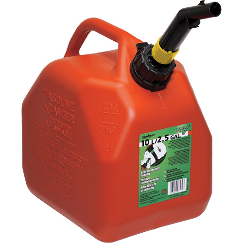 Eco&reg; Gas Cans, 2.5 US gal./9.46 L, Red, CSA Compliant/ULC Duraquip Inc