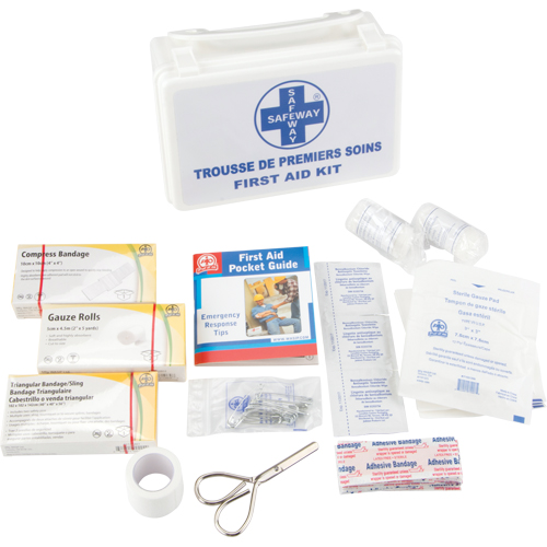First Aid Kit, Class 1 Medical Device, Plastic B Duraquip Inc