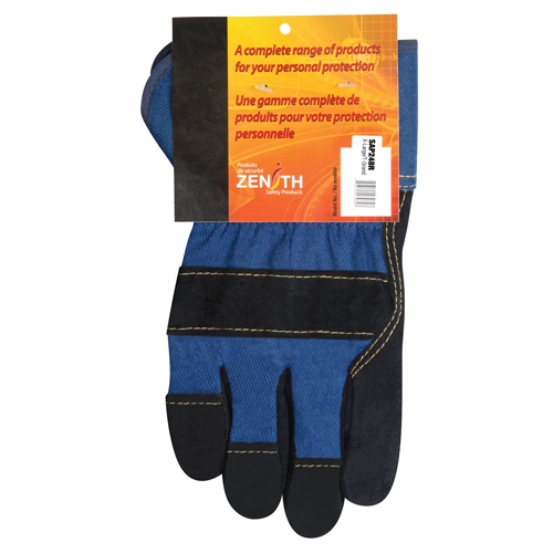 Gants d'ajusteur doubl&eacute;s pour l'hiver &agrave; chaleur sup&eacute;rieure, T-Grand, Paume en Cuir de vache refendu, Doublure en Thinsulate Duraquip Inc