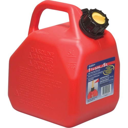 Jerry Cans, 1.25 US gal./5 L, Red, CSA Compliant/ULC Duraquip Inc