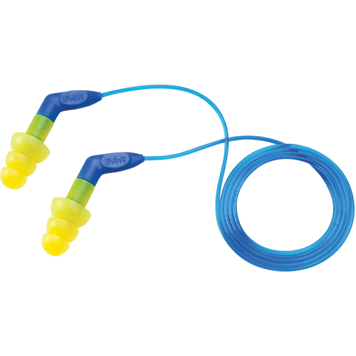 Bouchons d'oreilles r&eacute;utilisables E-A-R UltraFit, Avec cordon, Vrac - Sac en poly, 27 dB NRR, Taille unique Duraquip Inc
