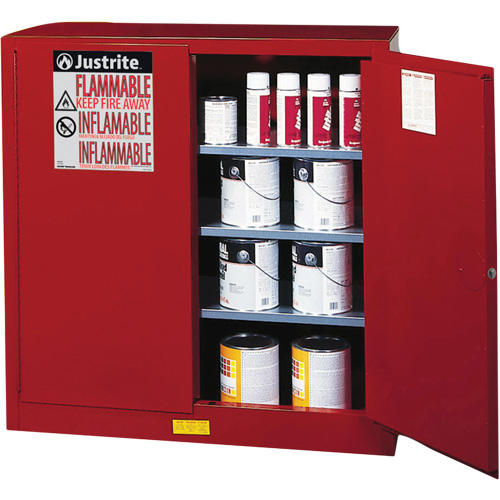 Sure-Grip&reg; EX Combustibles Safety Cabinet for Paint and Ink, 40 gal., 3 Shelves Duraquip Inc