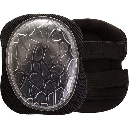 Comfort Knee Pads, Hook and Loop Style, Plastic Caps, Gel Pads Duraquip Inc