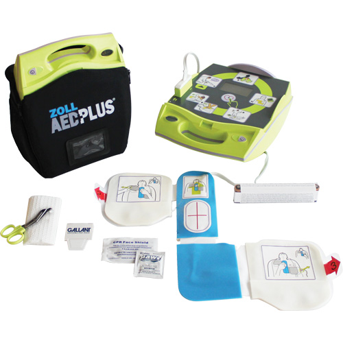 AED Plus&reg; Defibrillator , Semi-Automatic, English, Class 4 Duraquip Inc