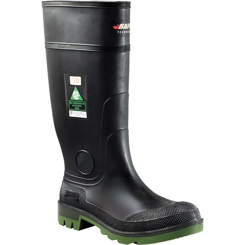 Enduro All Season Industrial Boots, Rubber, Steel Toe, Size 8, Puncture Resistant Sole Duraquip Inc