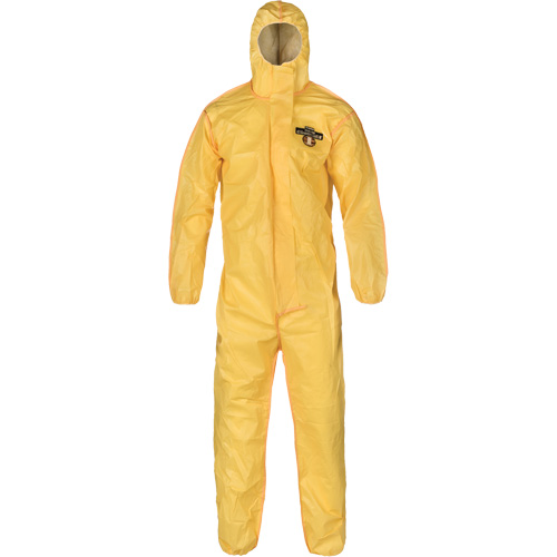 ChemMax 1 Coveralls, Small, Yellow Duraquip Inc