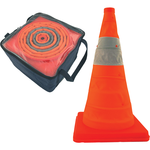 Pack & PopCollapsible Cones, 18" H, Orange Duraquip Inc