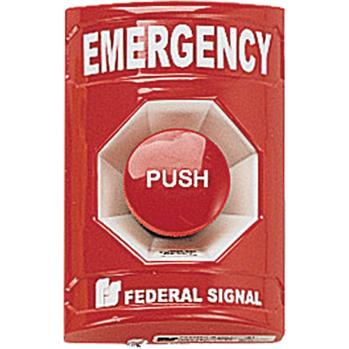 Push Button Station -For Vandal-resistant Activation Of Emergency Systems Duraquip Inc