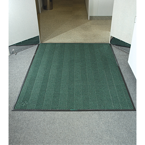 Tapis Waterhog Eco Elite, Essuie-pieds/grattoir, 4' x 6' x 3/8", Pin du sud Duraquip Inc