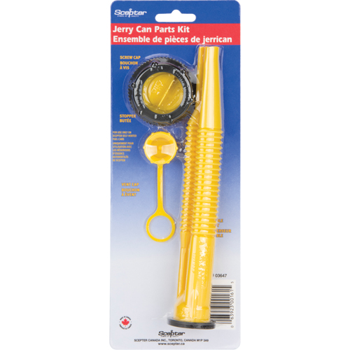 Jerry Can Replacement Cap/Stopper & Spout Duraquip Inc