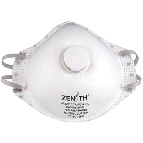Respirateur contre les particules, N95, Certifi&eacute; NIOSH, Moyen/grand Duraquip Inc