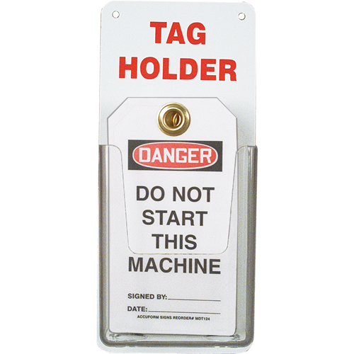 Tag Holder Duraquip Inc