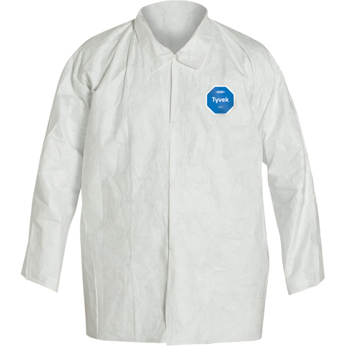 Shirt, Tyvek&reg; 400, 2X-Large, White Duraquip Inc