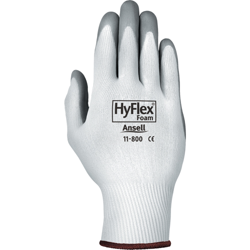 Gants Hyflex 11-800, 9/Grand, R&ecirc;vetement Mousse de nitrile, Calibre 15, Enveloppe en Nylon Duraquip Inc