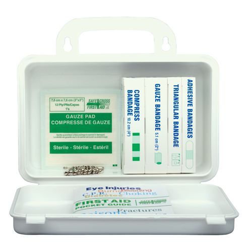 Recharge pour trousse de luxe &agrave; la r&eacute;glementation de premiers soins, WSIB Ontario, Classe 1 Duraquip Inc