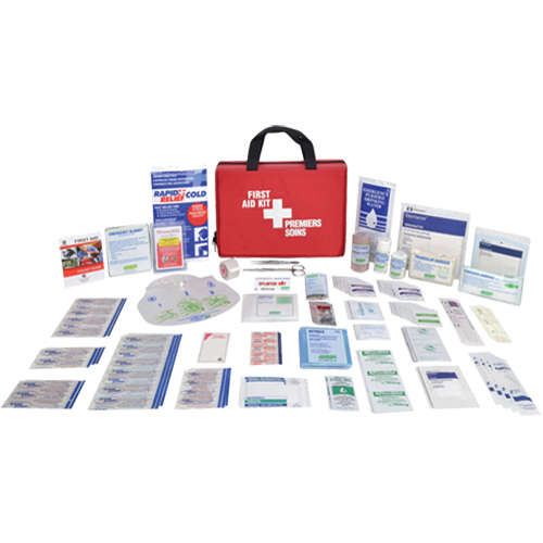 Briefcase First Aid Kits, Class 1 Medical Device, Nylon Bag Duraquip Inc