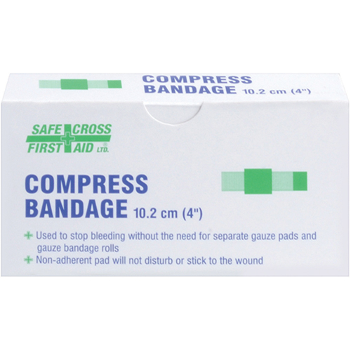 Compress (Pressure) Bandages, 4" L x 4" W Duraquip Inc