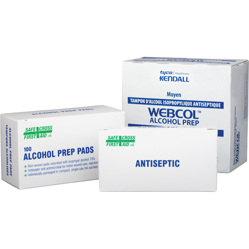 Alcohol Swabs, Towelette, Antiseptic Duraquip Inc