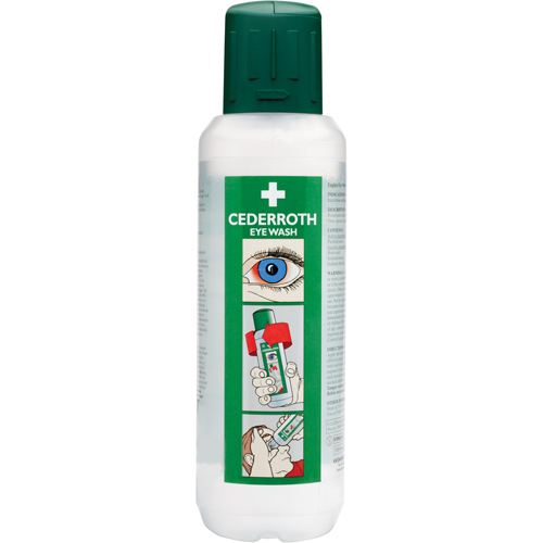 Cederroth Eyewash Solution, Full Bottle, 500 ml Duraquip Inc