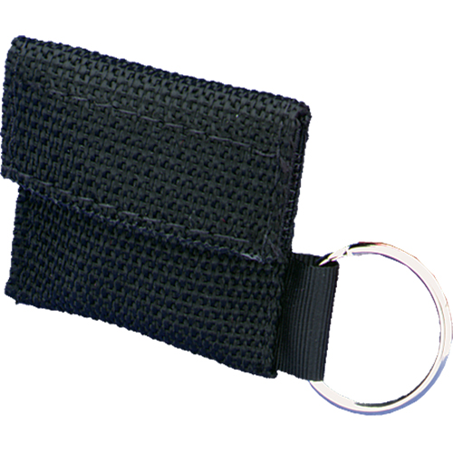 CPR Faceshields In Pouch with Key Ring, Single Use Faceshield, Class 2 Duraquip Inc