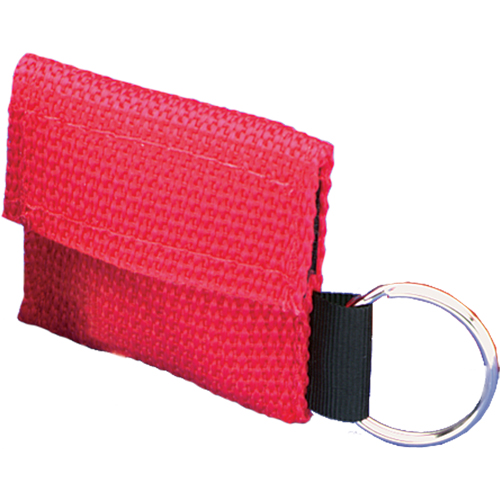 CPR Faceshields In Pouch with Key Ring, Single Use Faceshield, Class 2 Duraquip Inc