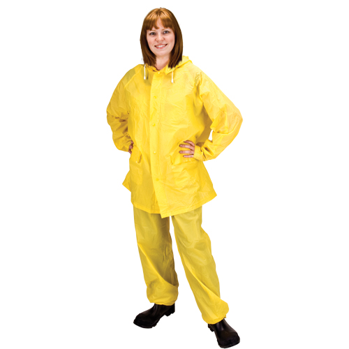 V&ecirc;tements imperm&eacute;ables RZ300, PVC, 2T-Grand, Jaune Duraquip Inc