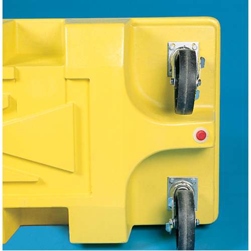 Poly-Spillcart Cart, 66.5" L x 29" W x 43.9" H, 57 US gal. Spill Cap. Duraquip Inc