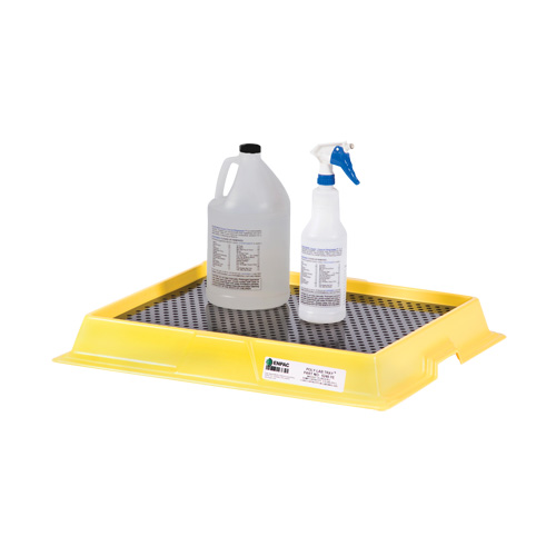 Plateaux Poly-Labtray, 25,5" lo x 22" la x 3,25" h, Cap. de d&eacute;versement 2,5 gal. US Duraquip Inc