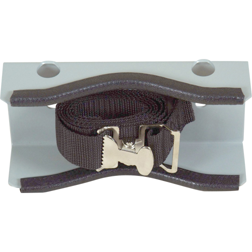 Support mural gris pour une bouteille Duraquip Inc