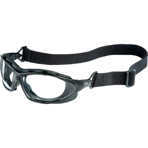 Lunettes de s&eacute;curit&eacute; &agrave; coques Uvex Seismic, Lentille Transparent, Anti-&eacute;gratignures, Ventilation Ferm&eacute; Duraquip Inc