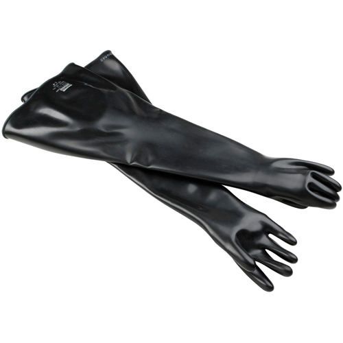 Ambidextrous Glove, Size X-Large/10, 32" L, Butyl Rubber, 30-mil Duraquip Inc