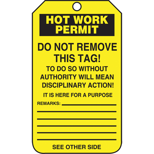 &eacute;tiquettes de s&eacute;curit&eacute; d'inspection et de contr&ocirc;le de l'&eacute;tat de l'&eacute;quipement, Papier cartonn&eacute;, 3-1/8" la x 5-7/8" h, Anglais Duraquip Inc