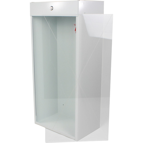 Plastic Front Replacement Part for Surface-Mounted Fire Extinguisher Cabinet Duraquip Inc
