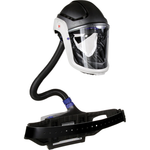 Versaflo Powered Air Purifying Respirator TR-600 Heavy Industrial Kit, Hard Hat & Faceshield, Lithium-Ion Battery Duraquip Inc
