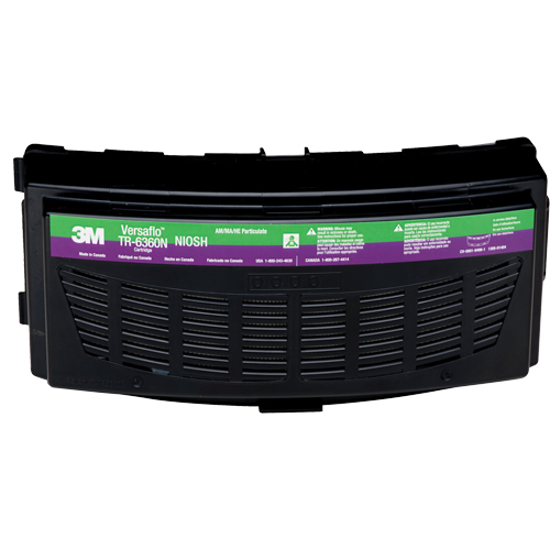 Versaflo Powered Air Purifying Respirator Cartridge, Ammonia/Methylamine, Pack of 1 Duraquip Inc